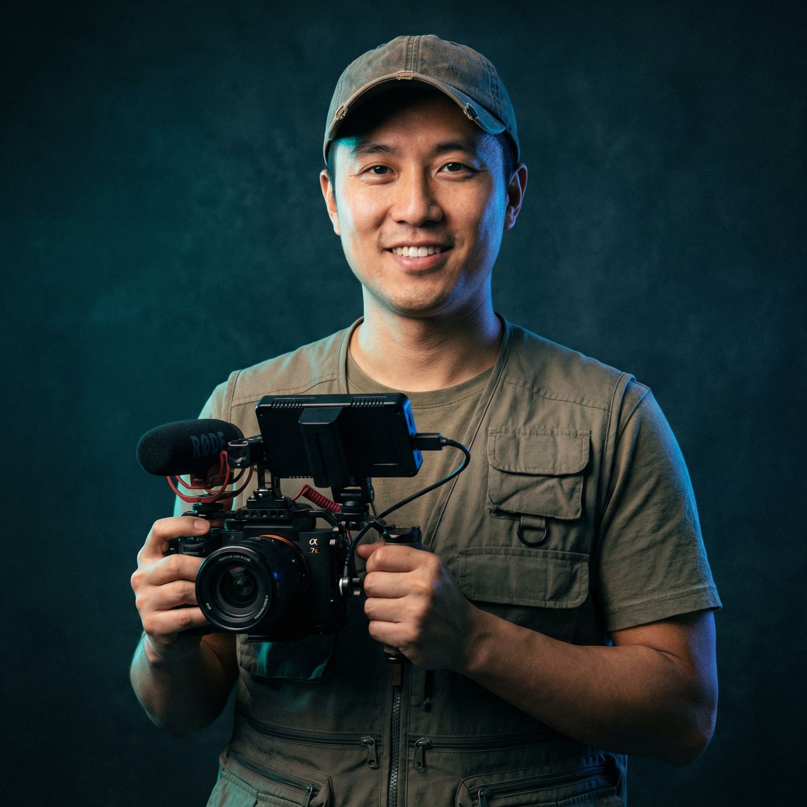 女同游戏摄影师