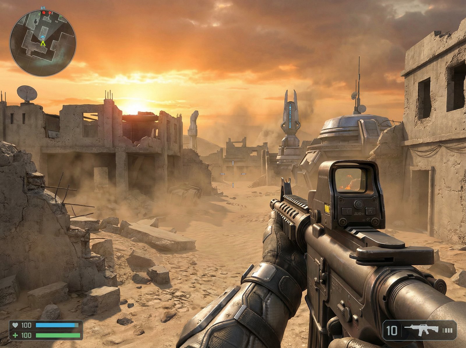 女同使命召唤视频演示